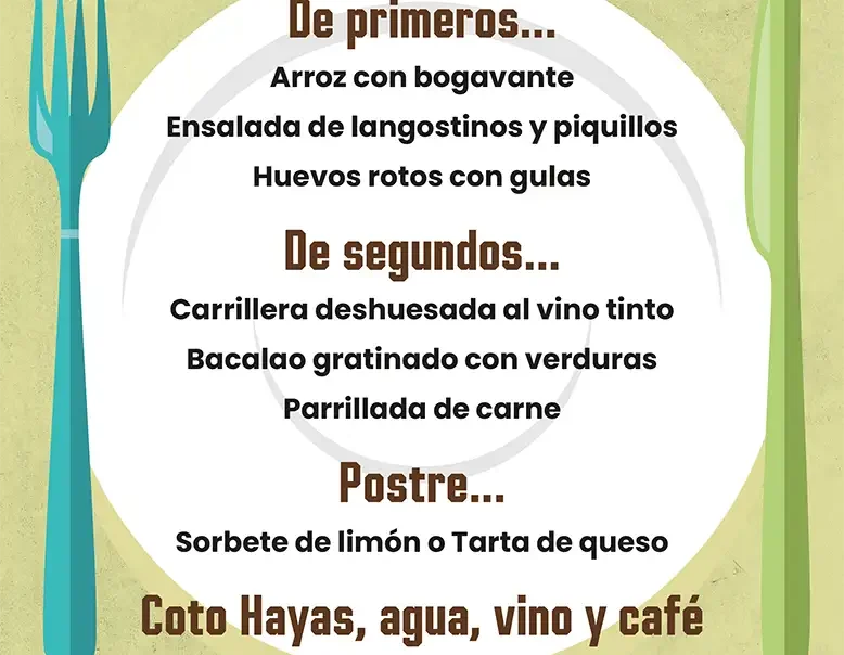 menu domingo