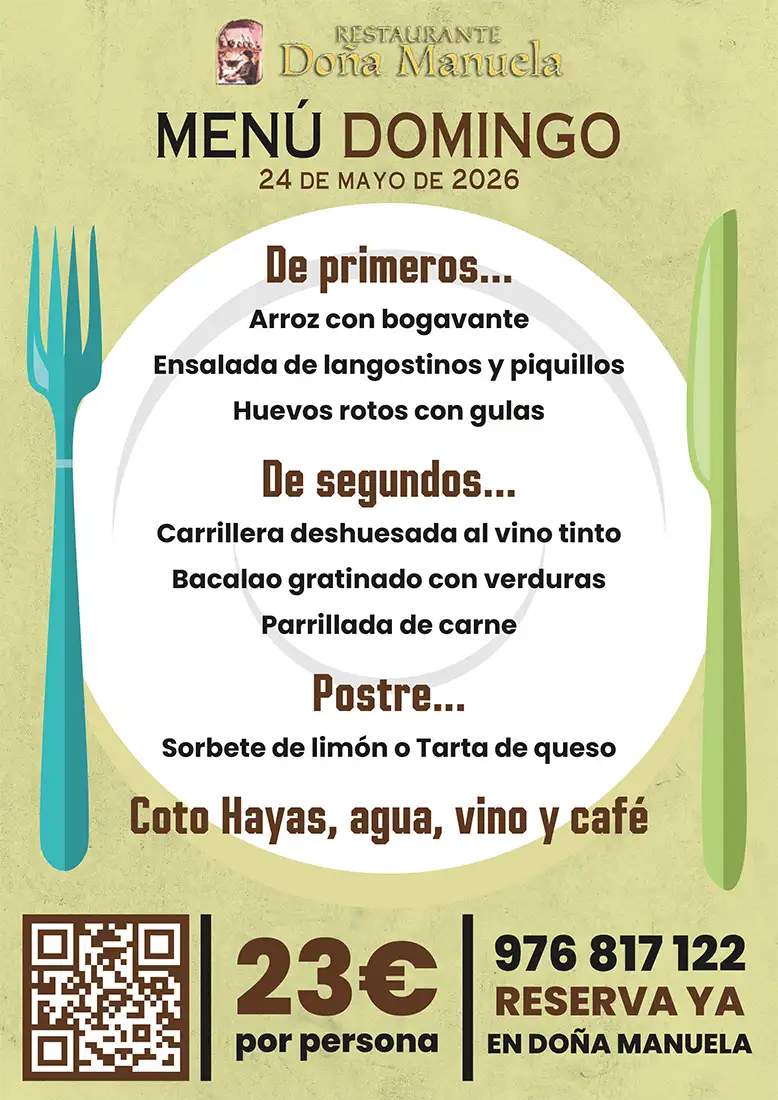 menu domingo